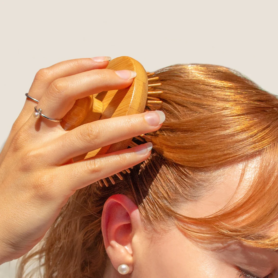 Bamboo Scalp Massager - Image 2